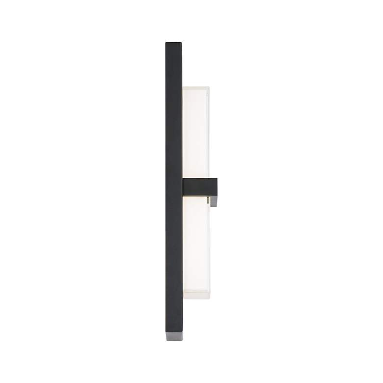 Image 3 dweLED Bandeau 16" High Black LED ADA Outdoor Wall Light more views