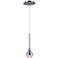 dweLED Blast Off 3 3/4" Wide Chrome LED Mini Pendant