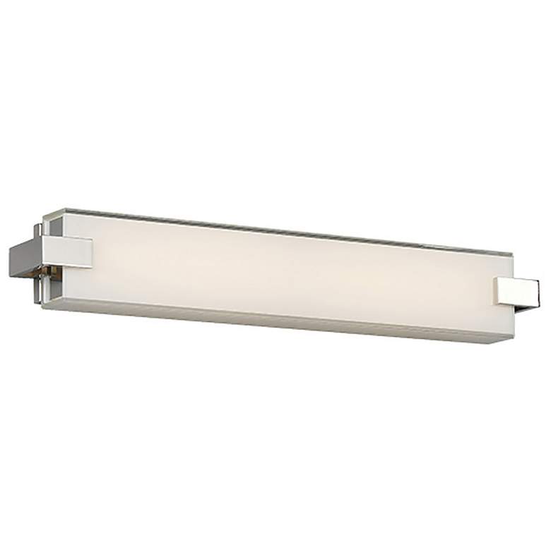 Image 2 dweLED Bliss 22" Wide Polished Nickel LED Bath Light
