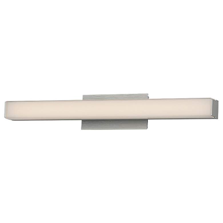 Image 1 dweLED Brink 18" Wide Brushed Aluminum 3000K LED Bath Light