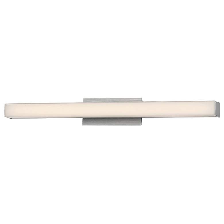 Image 2 dweLED Brink 24" Wide Brushed Aluminum 3500K LED Bath Light
