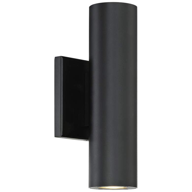 Image 2 dweLED Caliber 10 inch High Black LED Outdoor Wall Light