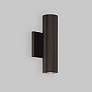 1_dweLED Caliber 10" High Bronze LED Outdoor Wall Light
