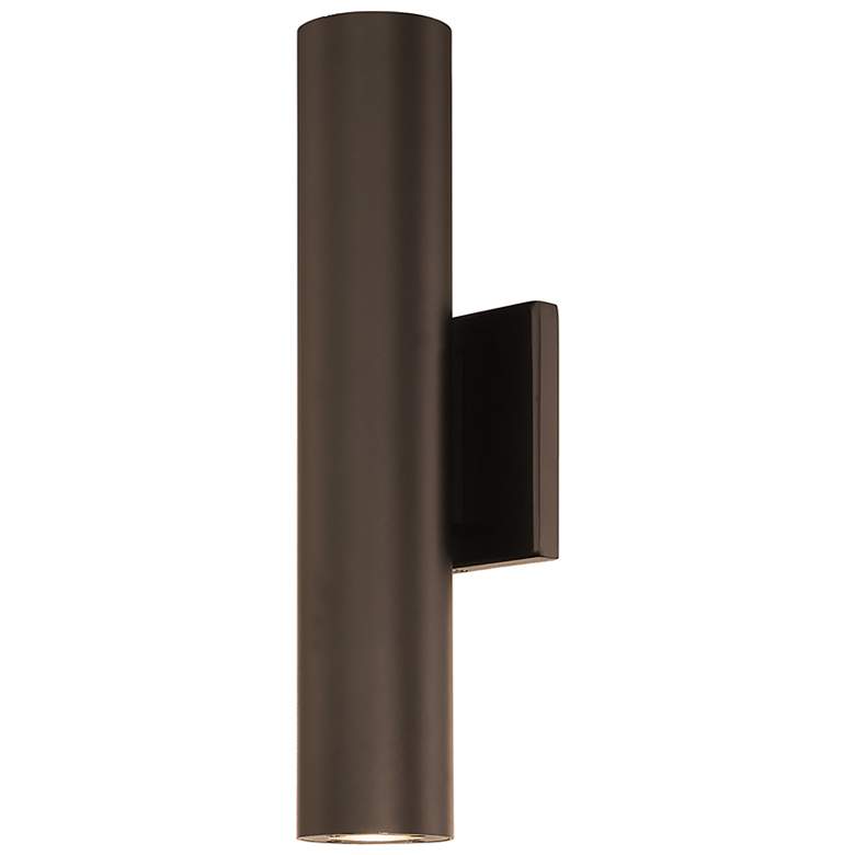 Image 2 dweLED Caliber 14" High Bronze 2-Light LED Outdoor Wall Light