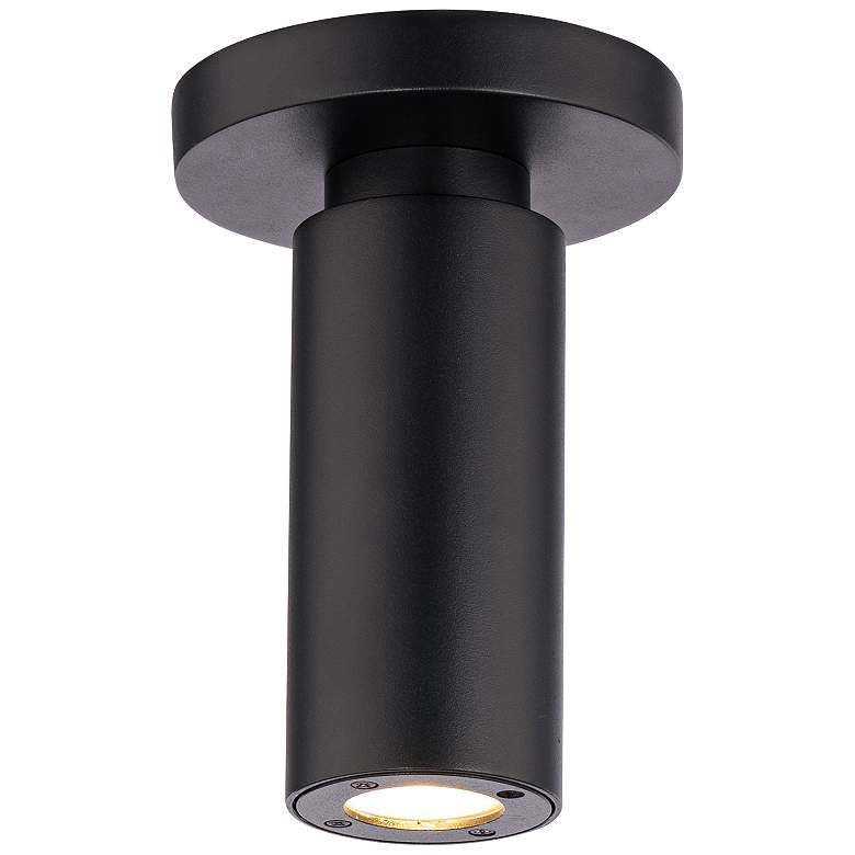 Image 3 dweLED Caliber 2 3/4" Wide Black LED Outdoor Ceiling Light