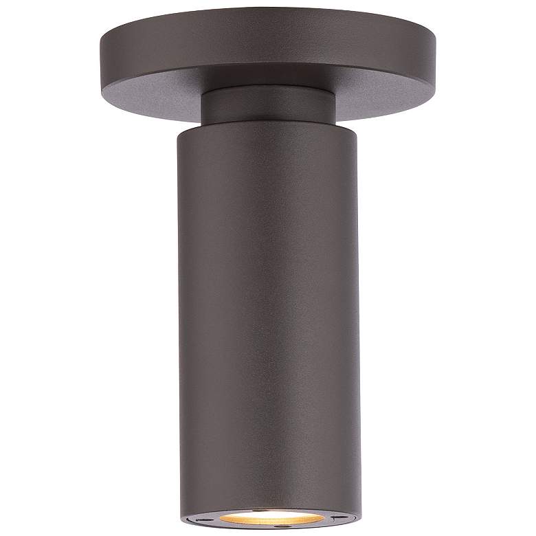Image 2 dweLED Caliber 2 1/2" Wide Bronze LED Outdoor Ceiling Light