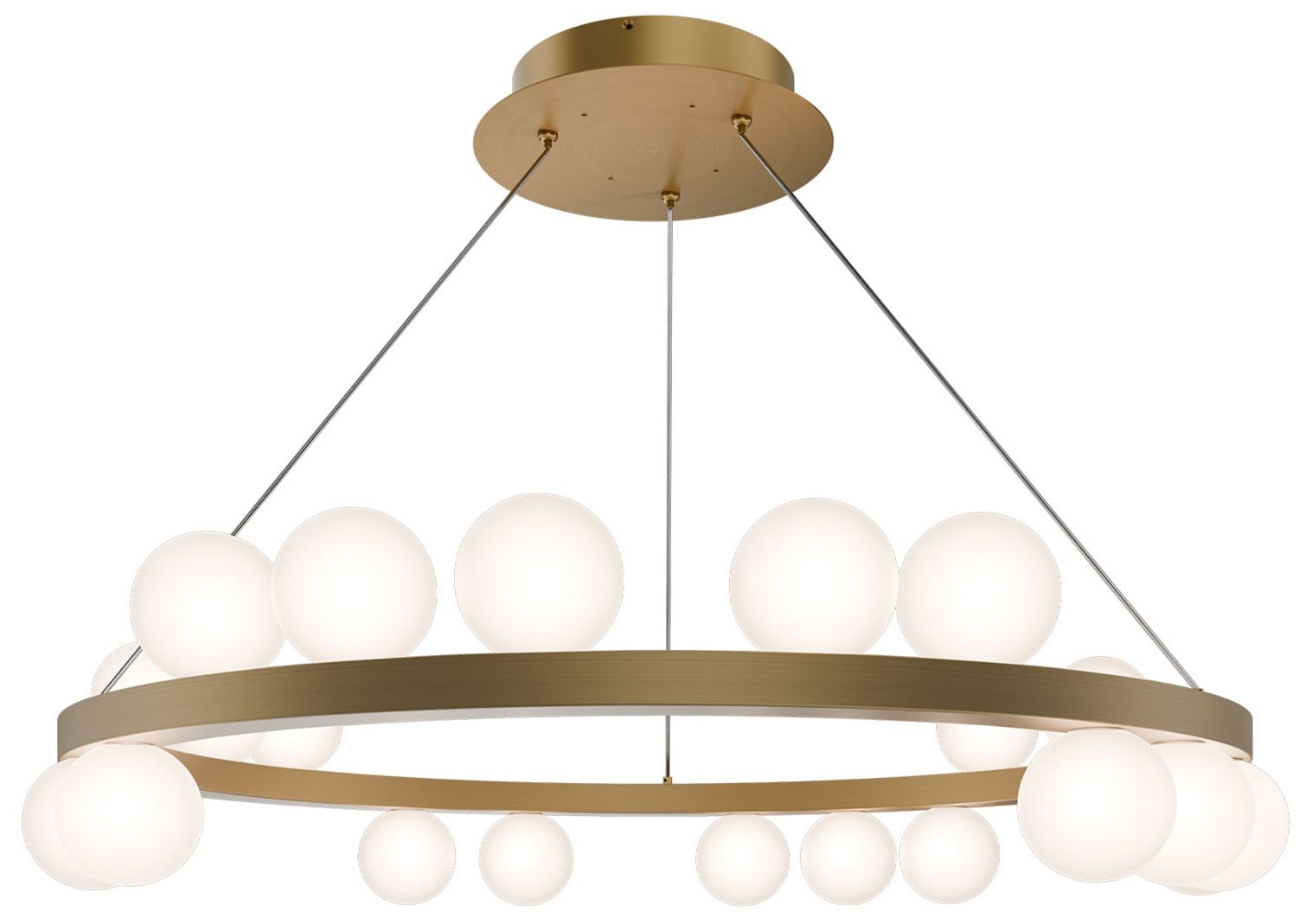 dweLED Carousel Brass - Antique Brass Collection