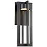 dweLED Chamber 20" High Bronze LED Outdoor Wall Light
