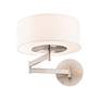 2_dweLED Chelsea Brushed Nickel LED Swing Arm Wall Lamp more views