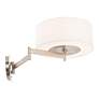 3_dweLED Chelsea Brushed Nickel LED Swing Arm Wall Lamp more views