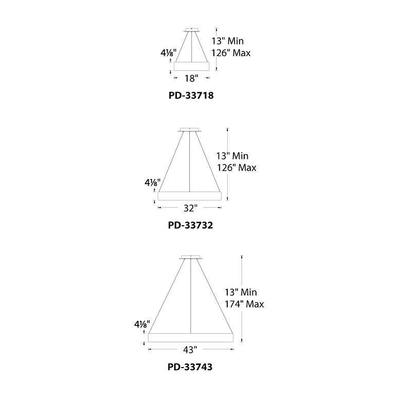 Image 2 dweLED Corso 17 3/4" Wide White LED Drum Pendant Light more views