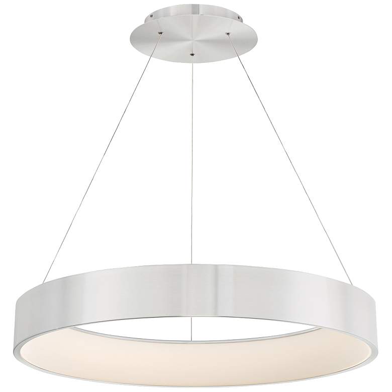 dweLED Corso 32&quot; Wide LED Ring Pendant Chandelier