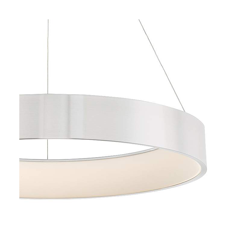 Image 3 dweLED Corso 32" Wide LED Ring Pendant Chandelier more views