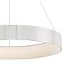 dweLED Corso 32" Wide LED Ring Pendant Chandelier