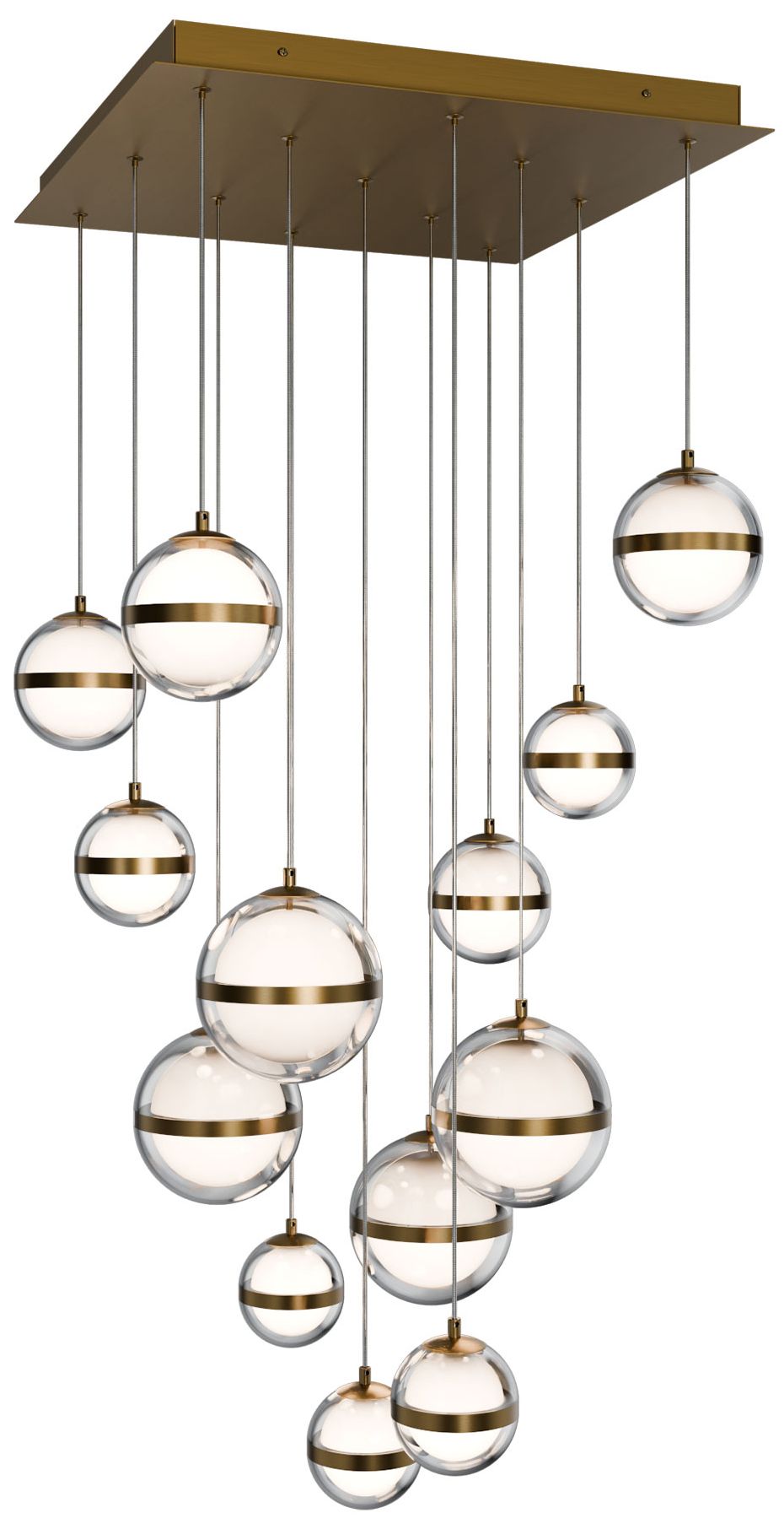 dweLED Cyllindra Brass - Antique Brass Collection