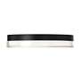 Thumbnail2 of DweLED Dot 15" Wide Black LED Outdoor Ceiling Light more views