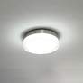 1_dweLED Dot 9" Wide Stainless Steel LED Ceiling Light