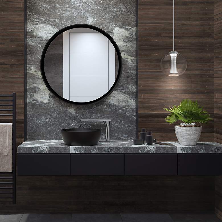 Image 6 dweLED Echo 9 1/2" Wide Brushed Nickel LED Mini Pendant more views