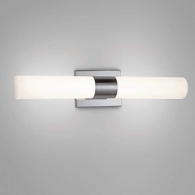 Image 1 dweLED Elementum 22" Wide Chrome LED Bath Light