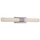 dweLED Elementum 30" Wide Brushed Nickel LED Bath Light