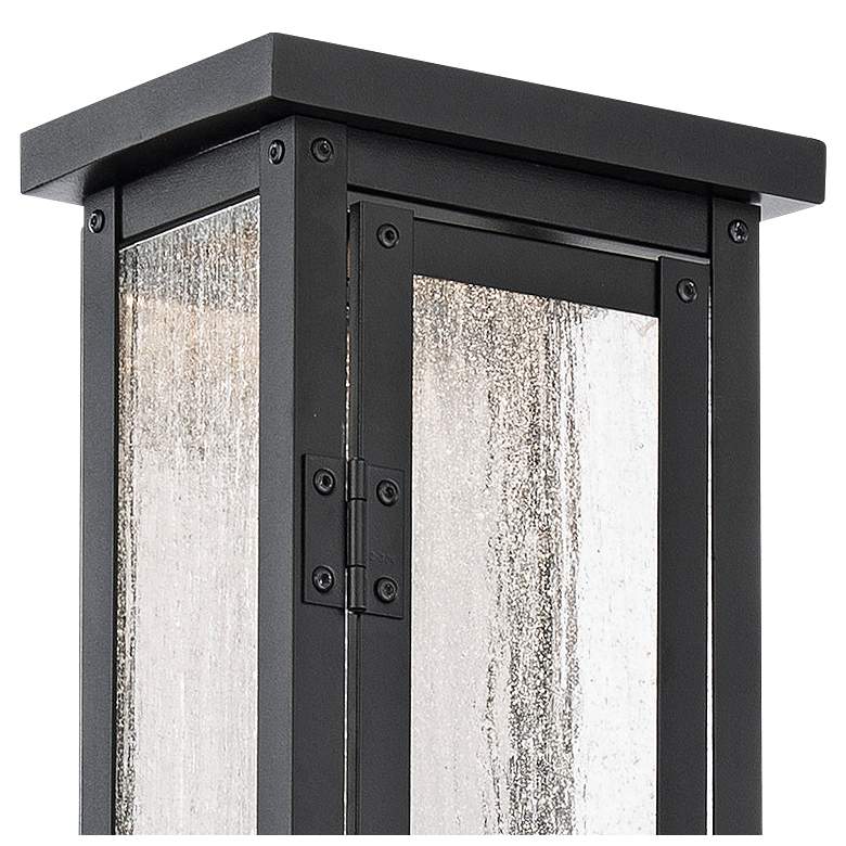 Image 2 dweLED Eliot 20" High Black LED Outdoor Wall Light more views