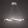 4_dweLED Escapade 28" Wide Brushed Nickel LED Pendant Light more views