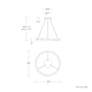 6_dweLED Escapade 28" Wide Brushed Nickel LED Pendant Light more views