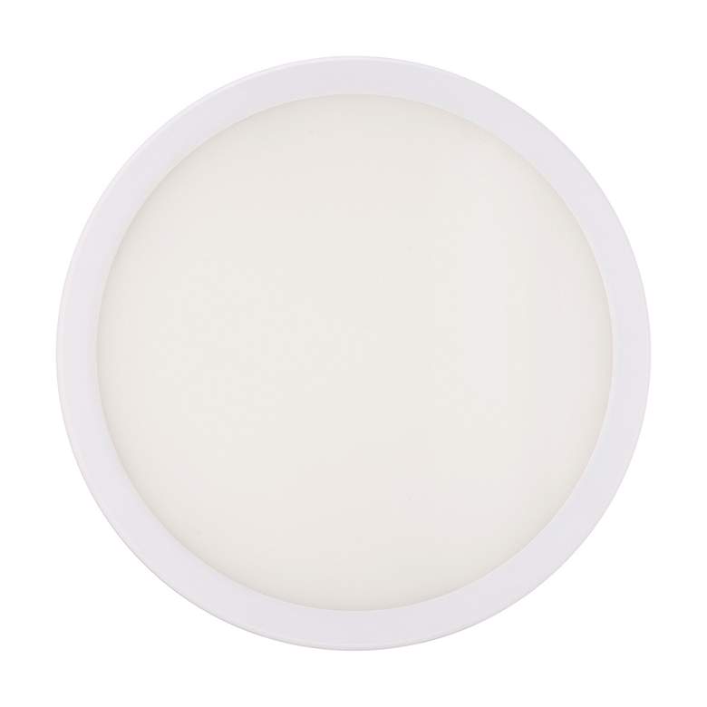 Image 4 dweLED Geos 10 1/4" Wide Modern White LED Ceiling Light more views