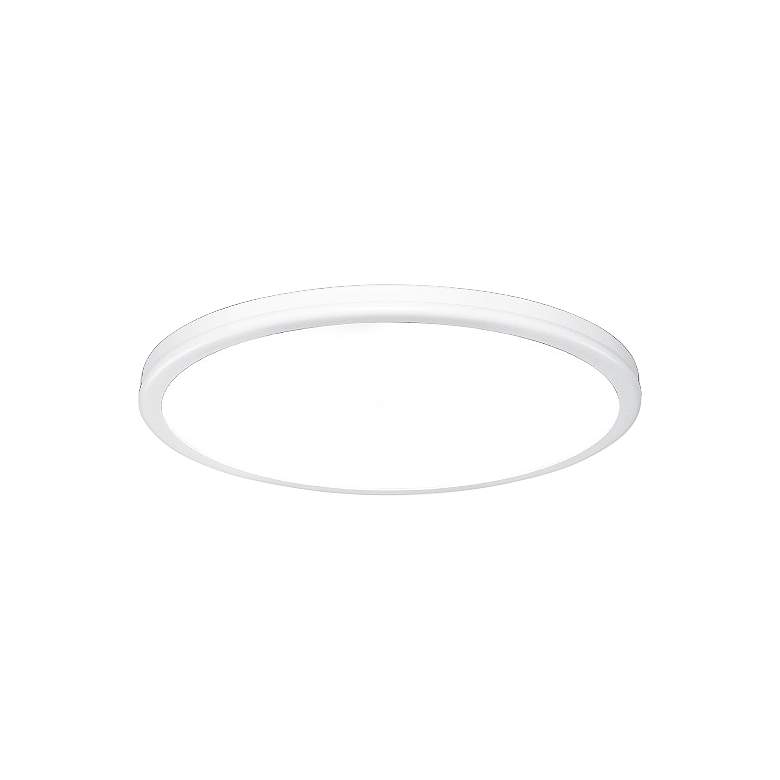 Image 2 dweLED Geos 15" Wide Titanium LED Ceiling Light