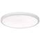 dweLED Geos 15" Wide White LED Ceiling Light