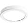 dweLED Geos 6" Wide White LED Ceiling Light