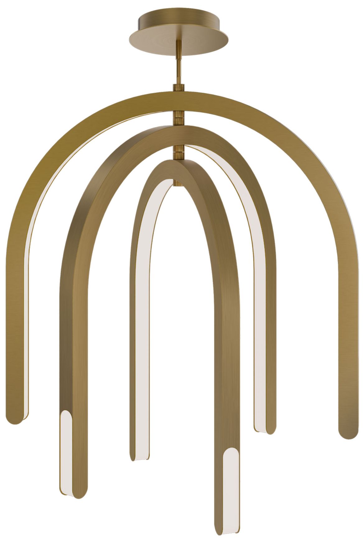 dweLED Helmet Brass - Antique Brass Collection