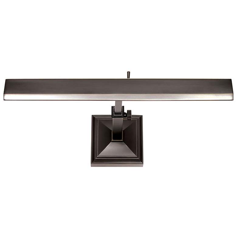 Image 1 dweLED Hemmingway 14" Wide Rubbed Bronze LED Picture Light