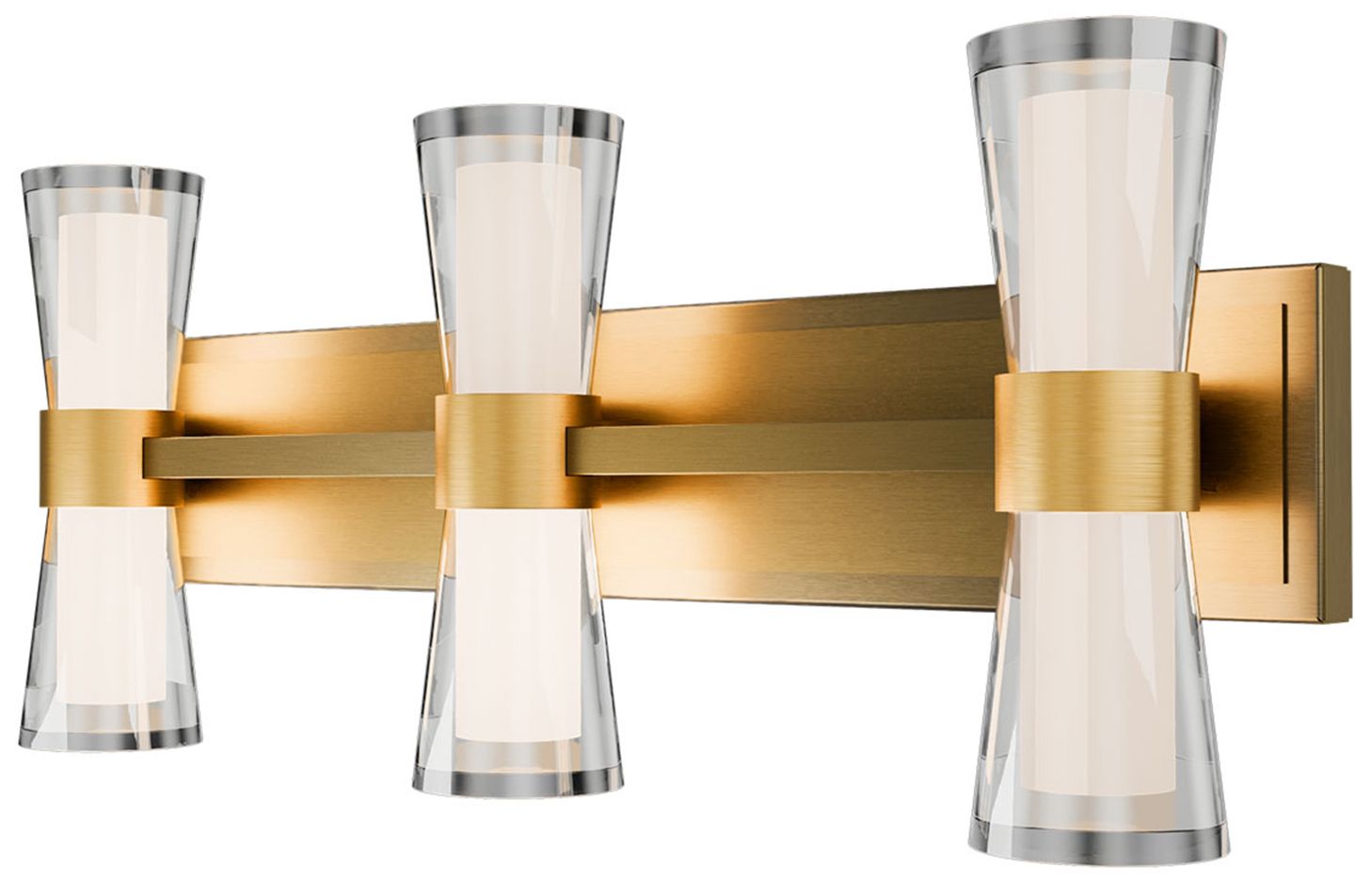 dweLED Hourglass Brass - Antique Brass Collection