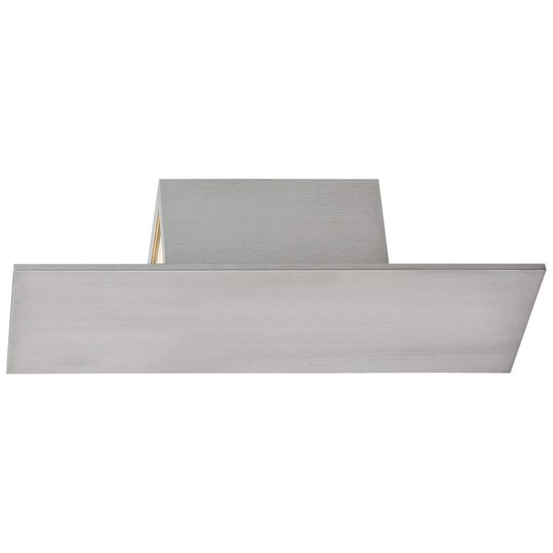 dweLED Icon 14&quot; High Brushed Aluminum LED Outdoor Wall Light more views