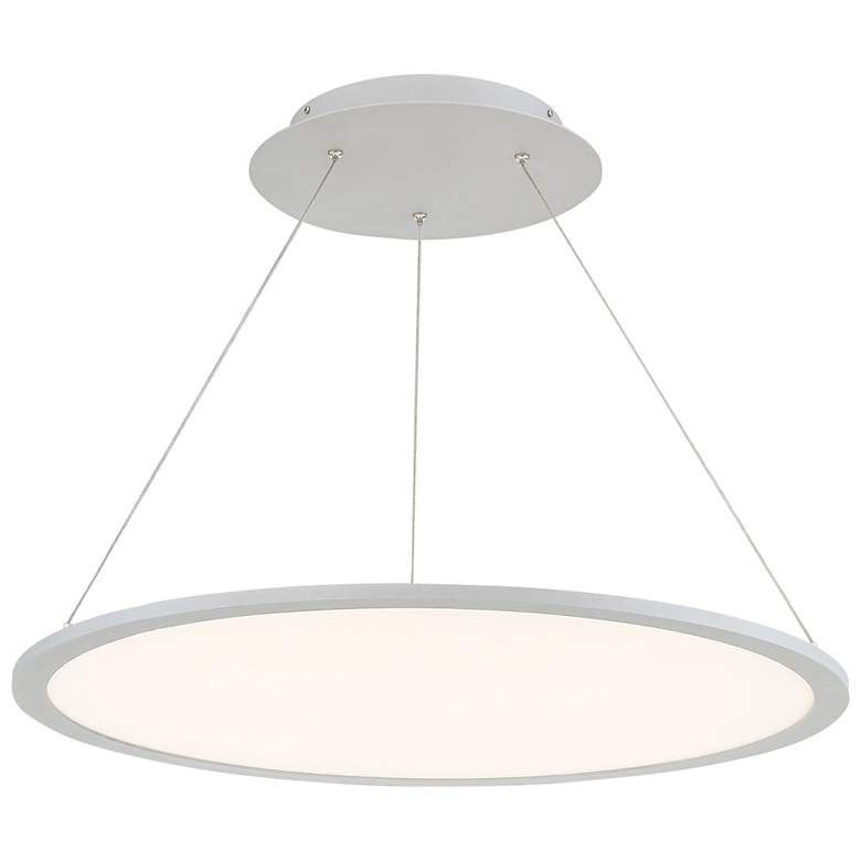 Image 1 dweLED Illusion 27" Wide Titanium LED Pendant Light