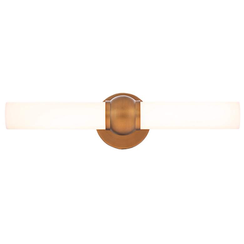Image 2 dweLED Juliet 20" Wide Aged Brass LED Bath Light more views