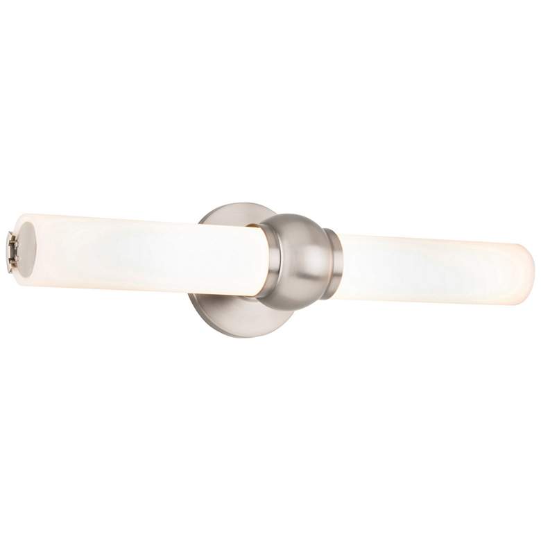 Image 1 DweLED Juliet 20" Wide Brushed Nickel 2-Light LED Bath Light