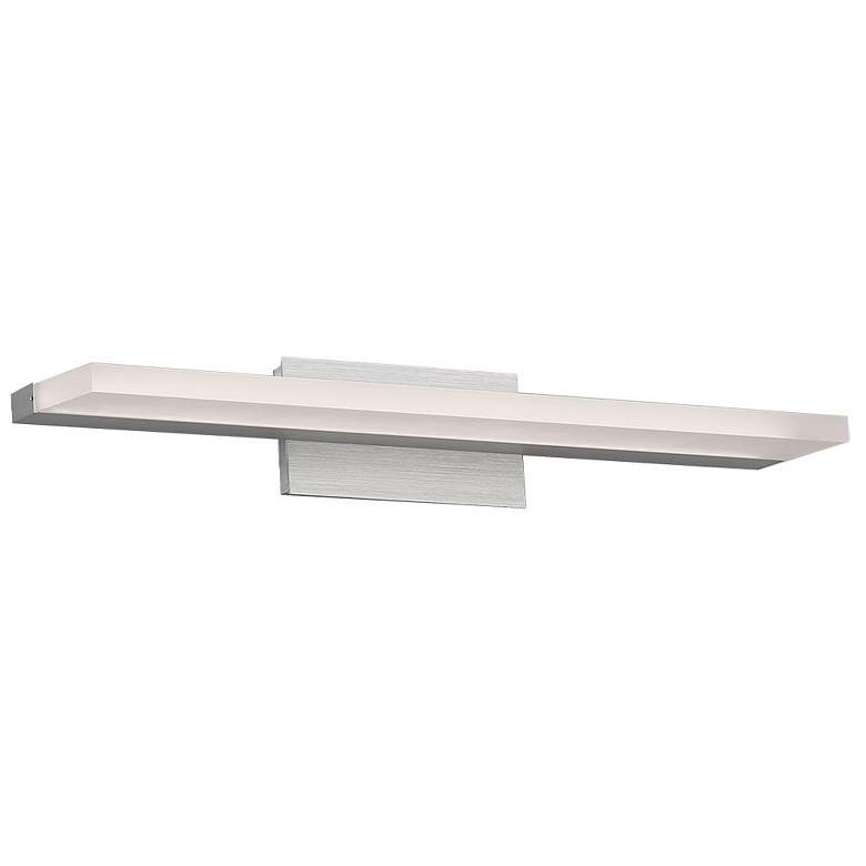 Image 2 dweLED Level 19" Wide Brushed Aluminum LED Bath Light