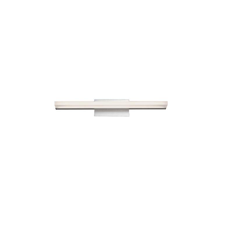 Image 3 dweLED Level 19" Wide Brushed Aluminum LED Bath Light more views