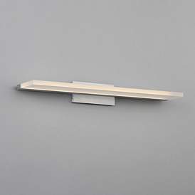 Image1 of dweLED Level 25" Wide Brushed Aluminum LED Bath Light