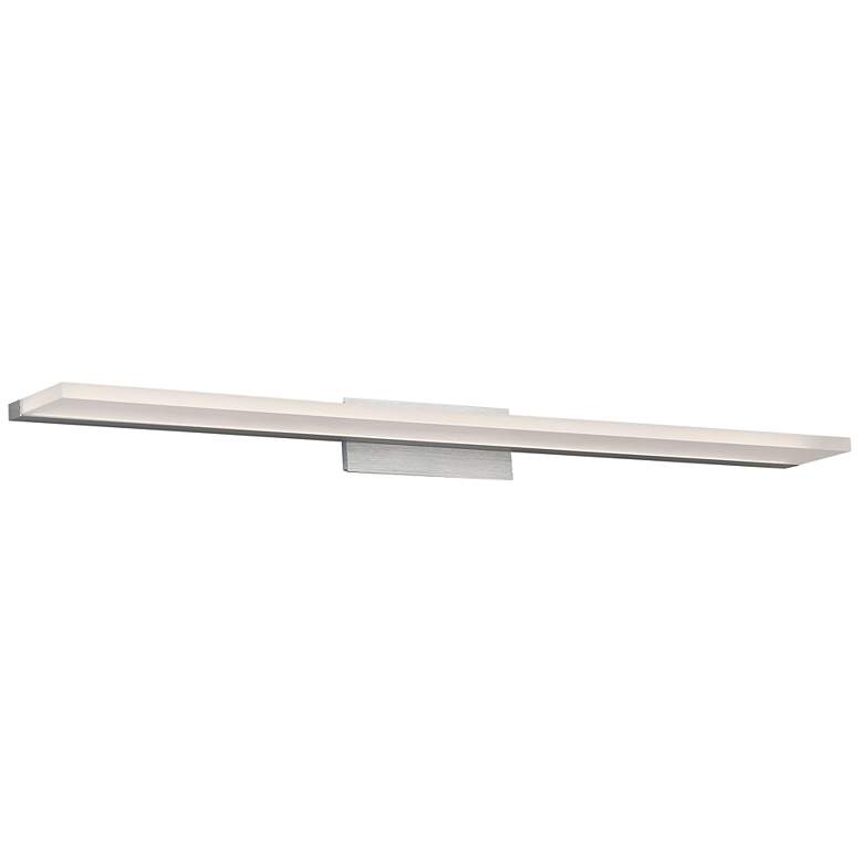 Image 2 dweLED Level 37" Wide Brushed Aluminum LED Bath Light