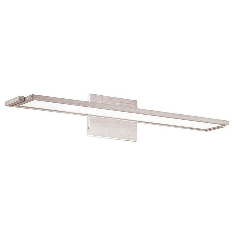 Image 1 dweLED Line 24 inch Wide Brushed Aluminum LED Bath Light