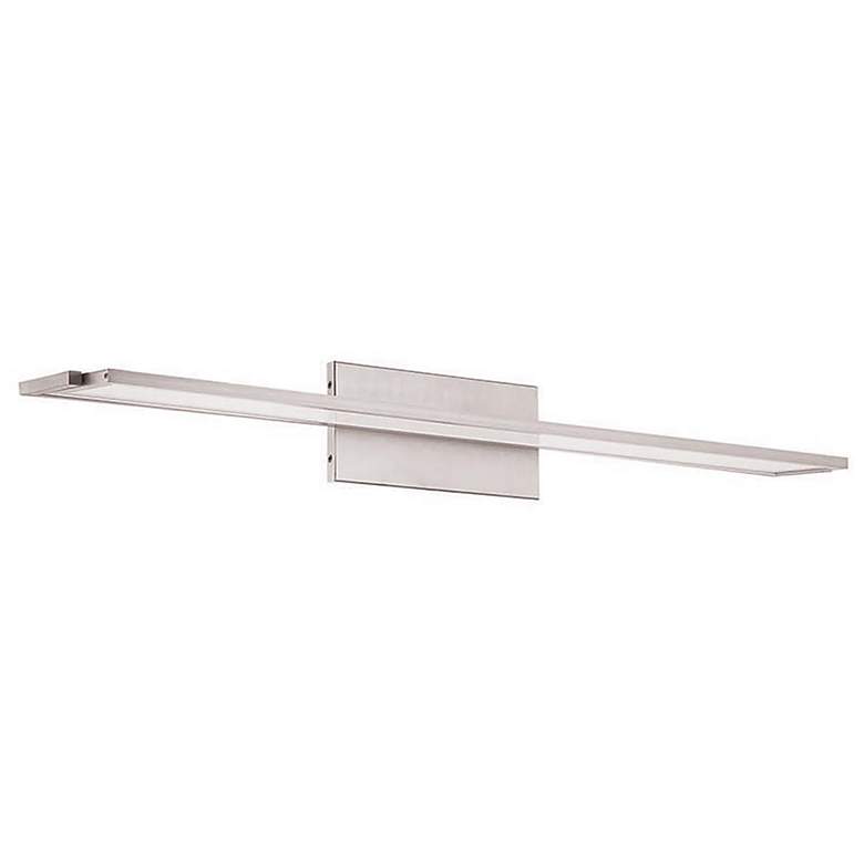 Image 1 dweLED Line 36" Wide Brushed Aluminum LED Bath Light