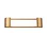2_dweLED Melrose 22" Wide Aged Brass ADA LED Bath Light more views