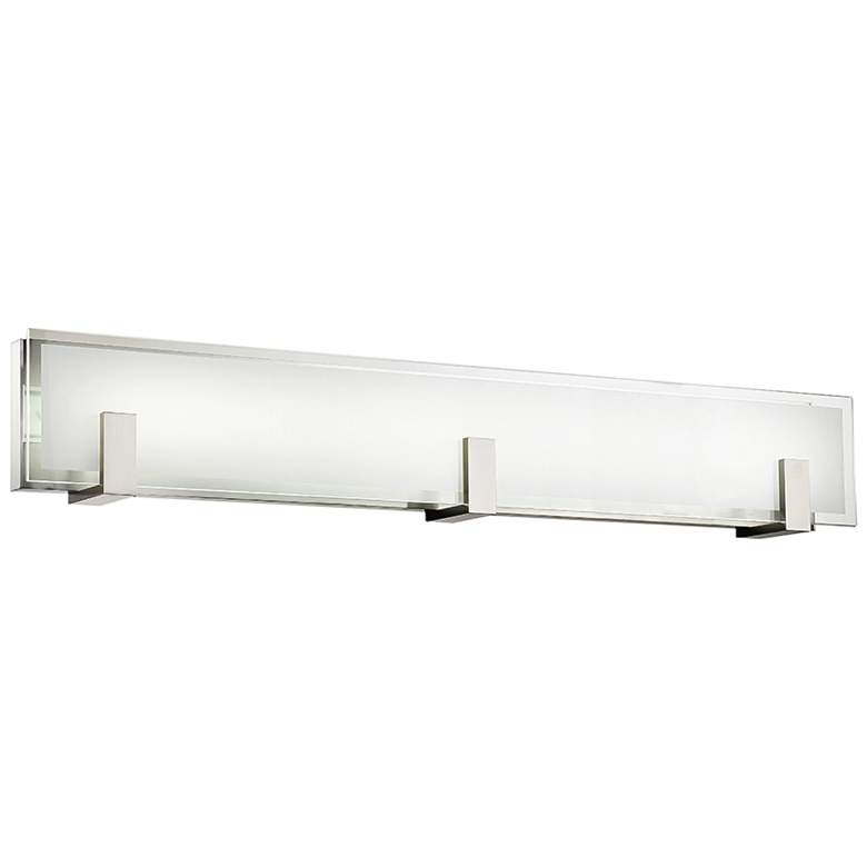 Image 1 dweLED Meridien 37" Wide Brushed Nickel LED Bath Light