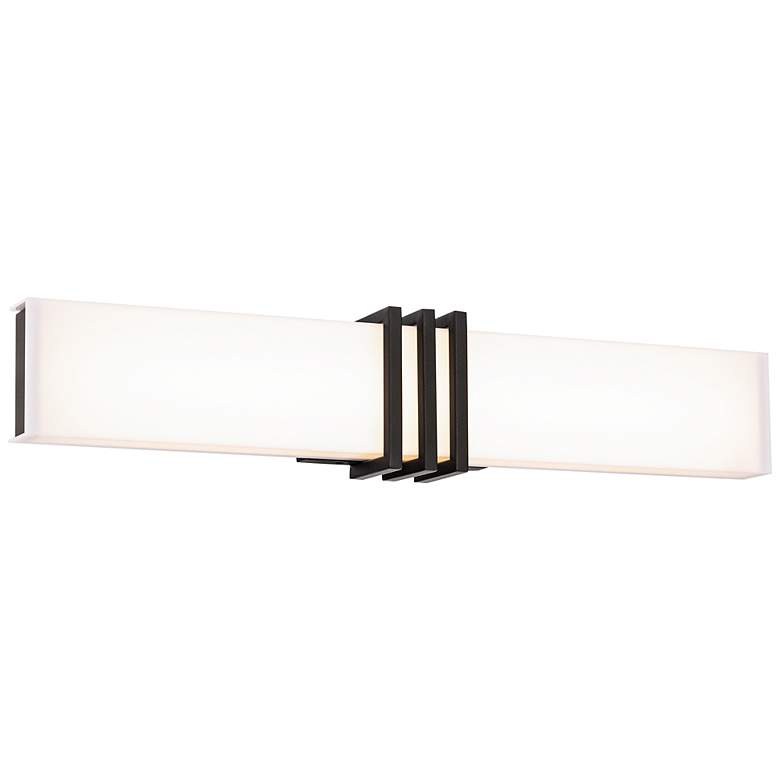 Image 2 DweLED Minibar 28" Wide Black LED Bath Light