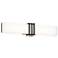 DweLED Minibar 28" Wide Black LED Bath Light