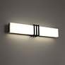 1_DweLED Minibar 28" Wide Black LED Bath Light