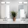 6_DweLED Minibar 28" Wide Black LED Bath Light more views